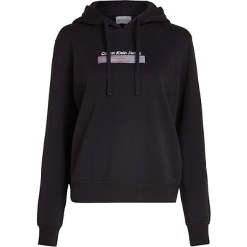 Fleecepullover Diffused Box Hoodie - Ck Jeans - Modalova