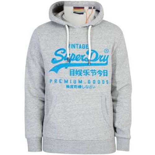 Sweatshirt Hoodie Mit Neonfarbener Vintage-Logo-Grafik - Superdry - Modalova