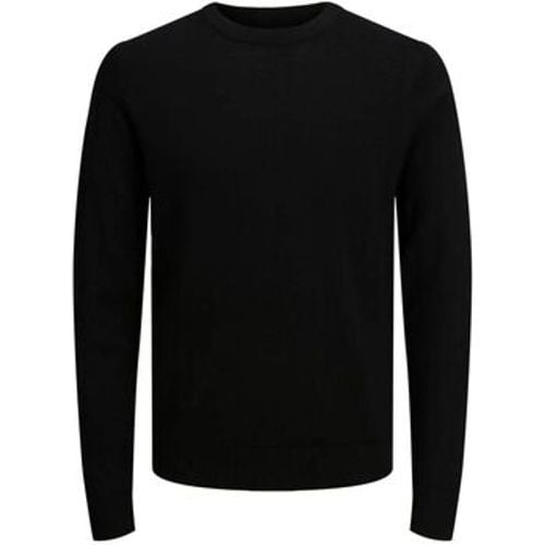 Pullover 12216817 MERINO CREW-BLACK - jack & jones - Modalova