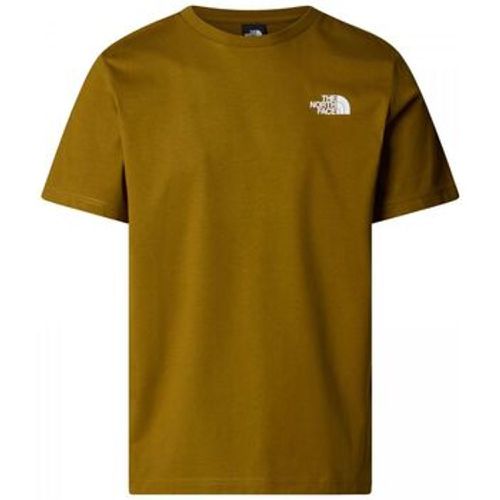 T-Shirts & Poloshirts NF0A87NP M SS BOX NSE TEE-5HO MOSS GREEN - The North Face - Modalova