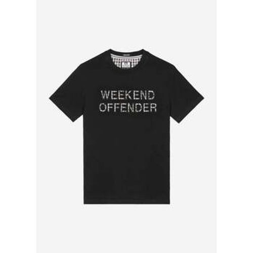 T-Shirts & Poloshirts Tornaco - black mid house check - Weekend Offender - Modalova