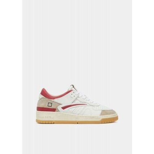 Sneaker M411-TO-VC-WR TORNEO-CALF WHITE-RED - Date - Modalova