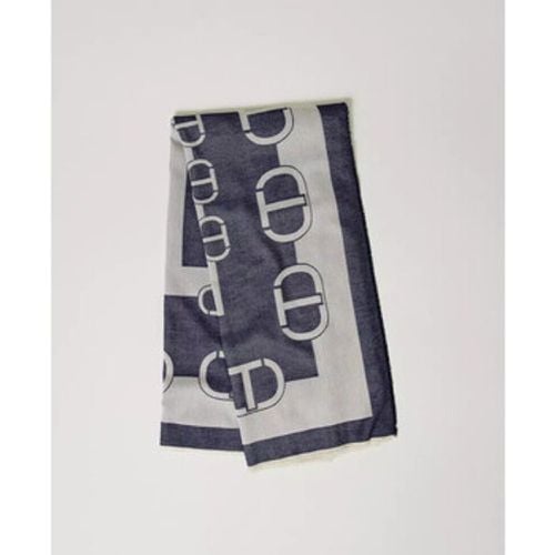 Schal KEFIA JACQUARD CON LOGO Art. 242TO5090 - Twin Set - Modalova