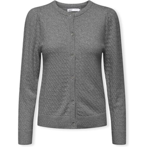 Pullover Katia Life Knit - Medium Grey Melange - Only - Modalova