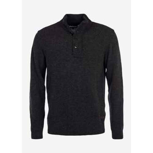 Pullover Essential patch half zip knitted jumper - charcoal - Barbour - Modalova