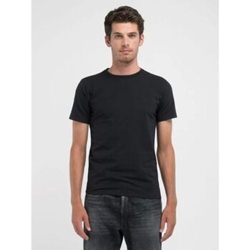 T-Shirts & Poloshirts M6947 .000.23352P COMPACT JERSEY-098 BLACK - Replay - Modalova