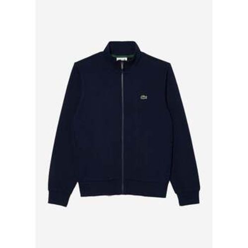 Pullover Brushed fleece zip through sweater - Navy - Lacoste - Modalova