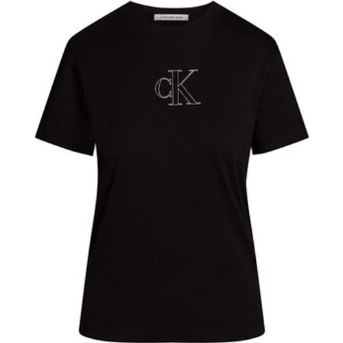 T-Shirts & Poloshirts Outlined Ck Regular - Ck Jeans - Modalova