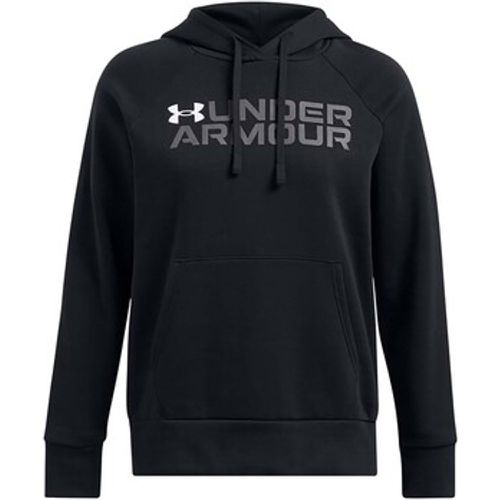 Sweatshirt Rival Fleece Wordmark Hoodie - Under Armour - Modalova