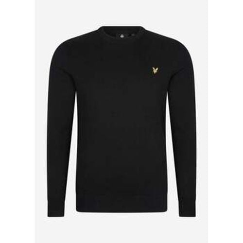 Pullover Cotton crew neck jumper - jet black - Lyle & Scott - Modalova