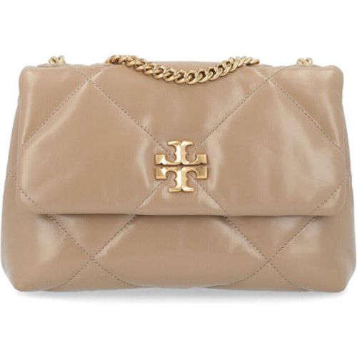 Handtasche Tasche Kira klein aus beigem Nappaleder - TORY BURCH - Modalova