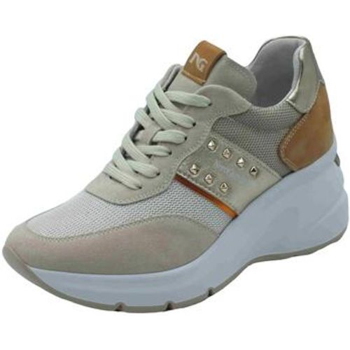 Sneaker E512961D Velour Rete - NeroGiardini - Modalova