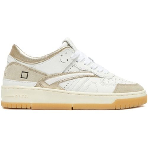 Sneaker D.A.T.E. TO-CL-WM TORNEO CLASSIC WHITE-PLATINUM - Date - Modalova