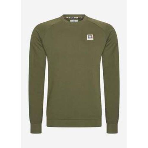 Pullover Active patch crewneck - army green - Aquascutum - Modalova