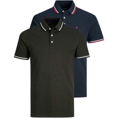 T-Shirts & Poloshirts Shirts 2 Pack Poloshirts JJEPAULOS POLO - jack & jones - Modalova