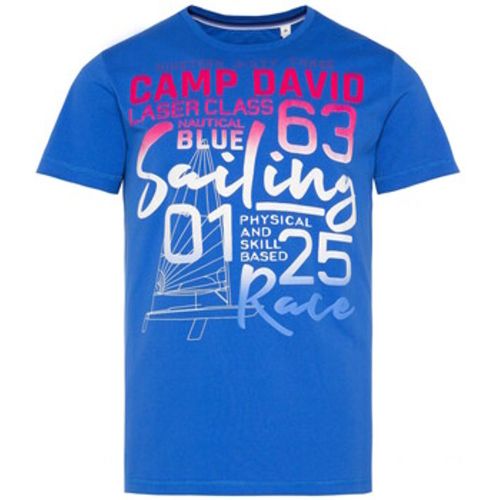 T-Shirt T-Shirt Laser Sailing Kurzarmshirt - camp david - Modalova