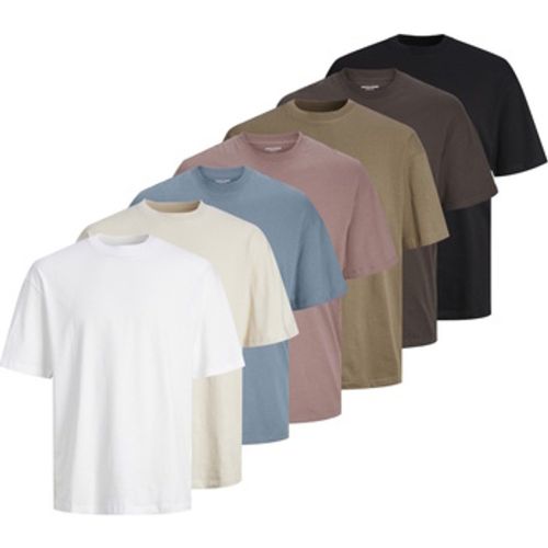 T-Shirt T-Shirt Bradly Kurzarmshirt 7er pack - jack & jones - Modalova