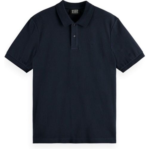 T-Shirts & Poloshirts Poloshirt CORE LOGO PIQUE POLO Kurzarmshirt - Scotch & Soda - Modalova