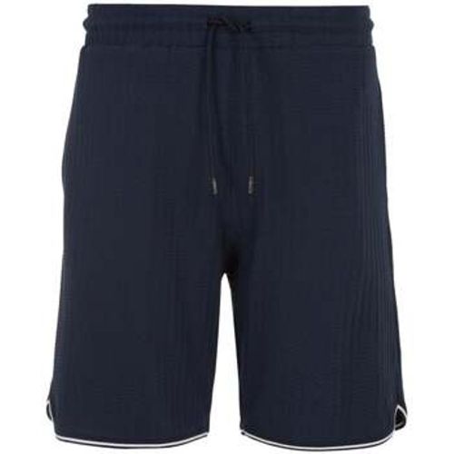 Shorts Lounge Waffle Bermuda Shorts Armani Blue - Emporio Armani - Modalova