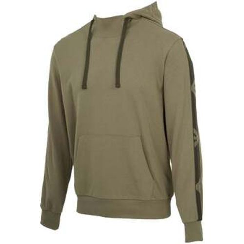 Sweatshirt Lounge Woven Tape Hooded Sweatshirt Khaki Green - Emporio Armani - Modalova