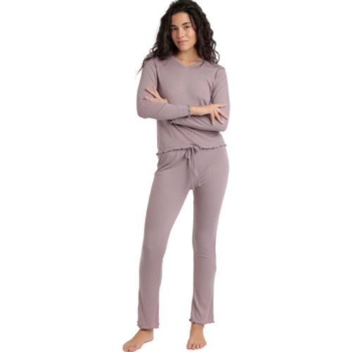 Pyjamas/ Nachthemden Pyjama Hose Top Langarm Soft Canale - Admas - Modalova