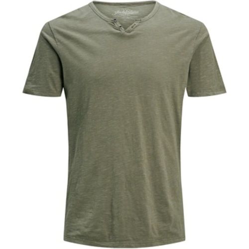 T-Shirt Shirt Henley Shirt T-Shirt JJESPLIT NECK TEE - jack & jones - Modalova