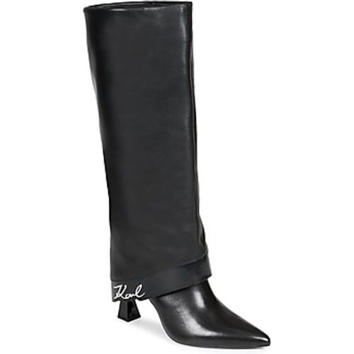 Damenstiefel DEBUTANTE Fold Down Hi Leg Boot - Karl Lagerfeld - Modalova