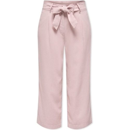 Hosen Caro Linen Trousers - Violet Ice - Only - Modalova