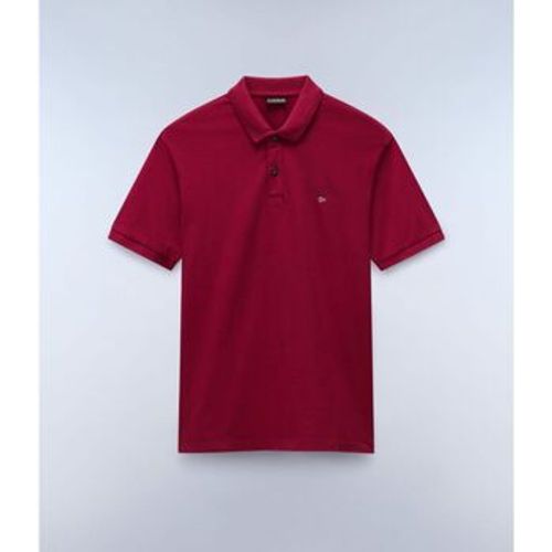 T-Shirts & Poloshirts ELBAS 4 JERSEY - NP0A4GB4-R1E1 TIBETAN RED - Napapijri - Modalova
