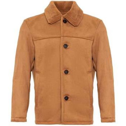 Jacken Faux Fur Collar Suede Coat - Antioch - Modalova