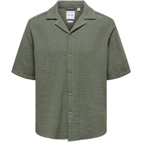 Hemdbluse Hemd LATHAM Kurzarmhemd - Only & Sons - Modalova