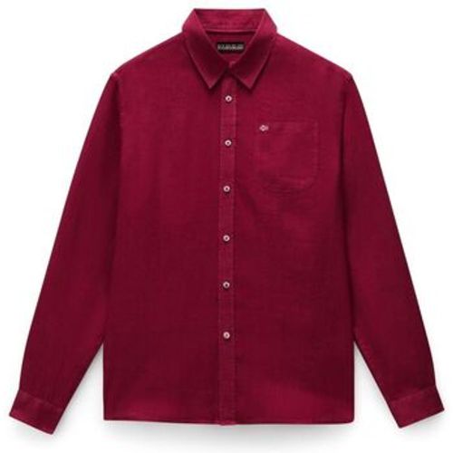 Hemdbluse G-LINEN LS NP0A4HQ2-R1E1 TIBETAN RED - Napapijri - Modalova