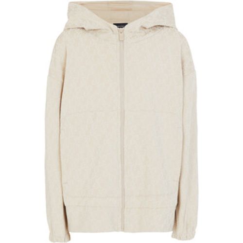 Sweatshirt EMPORIO ARMANI FELPA CON LOGO FLOCK ALL OVER Art. EB000468 - Armani Jeans - Modalova