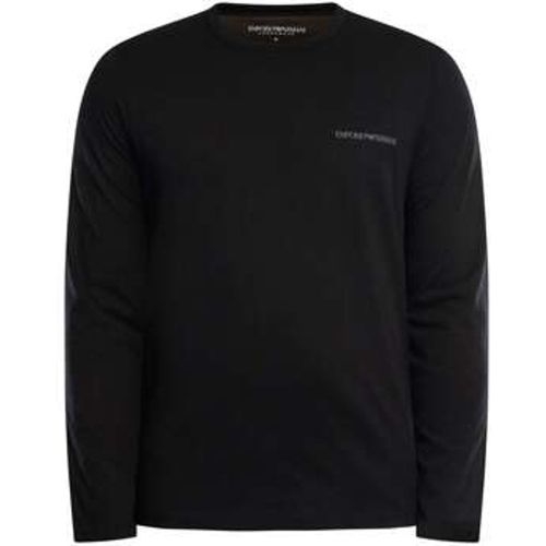 Langarmshirt Langärmliges Marken-Pyjama-T-Shirt - Emporio Armani - Modalova