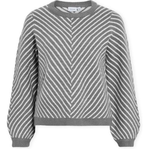 Pullover Khaia Knit - Medium Grey Melange - Vila - Modalova