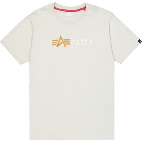 T-Shirt Alpha Label T-Shirt - stone - alpha industries - Modalova