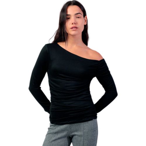 Blusen Asymmetrisches Langarm-Top Frunces - Admas - Modalova
