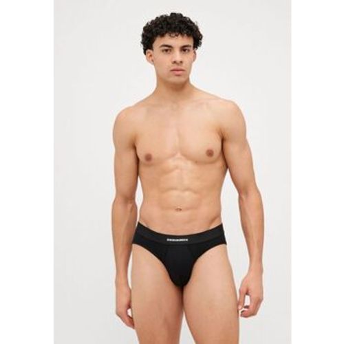 Slips DCX200070 - TWIN 2PACK BRIEF-001 BLACK - Dsquared - Modalova