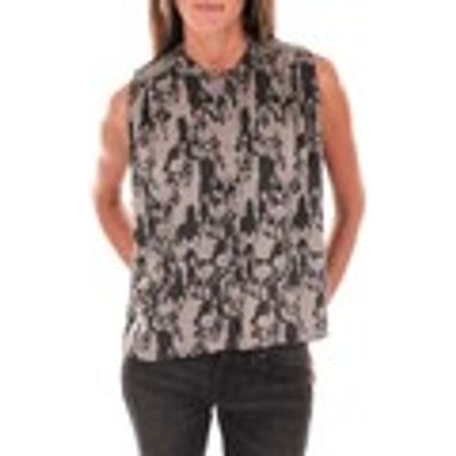 Camicia Top Horse Gris Noir - Vero Moda - Modalova