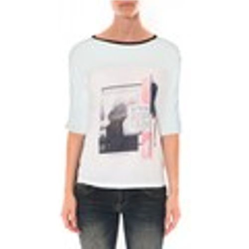 T-shirt Tee shirt Blanc 16409 - Coquelicot - Modalova
