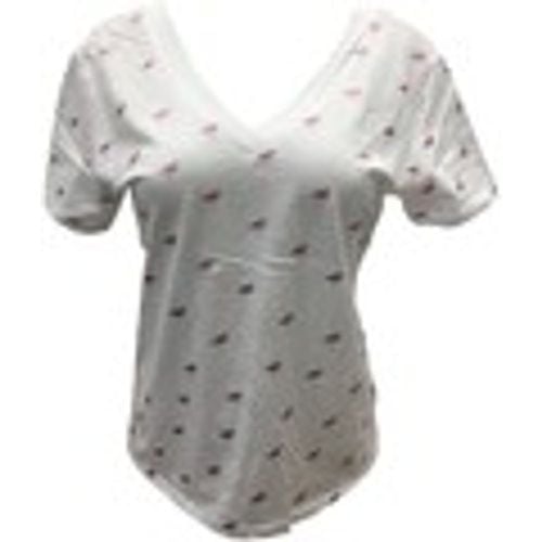 T-shirt Tee Shirt Zinka Blanc Signe Rose KT107 - Dress Code - Modalova