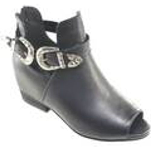 Stivaletti Scarpe donna stivaletto glamour doppia fibbia zip moda tendenza - Malu Shoes - Modalova