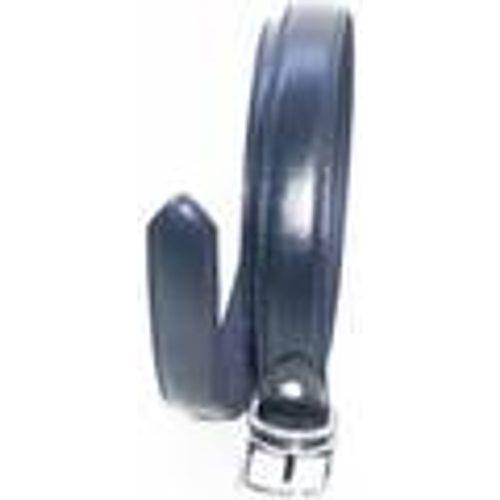 Cintura Cinta Uomo in Ecopelle H3,5cm Tinta Unita Con Fibbia in Met - Malu Shoes - Modalova