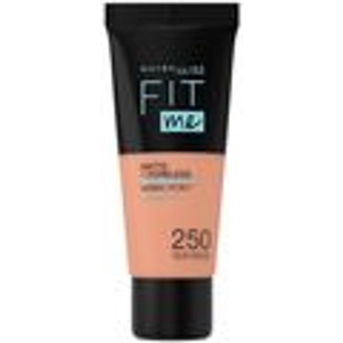 Fondotinta & primer Fit Me Matte+poreless Foundation 250-sun Beige - Maybelline New York - Modalova