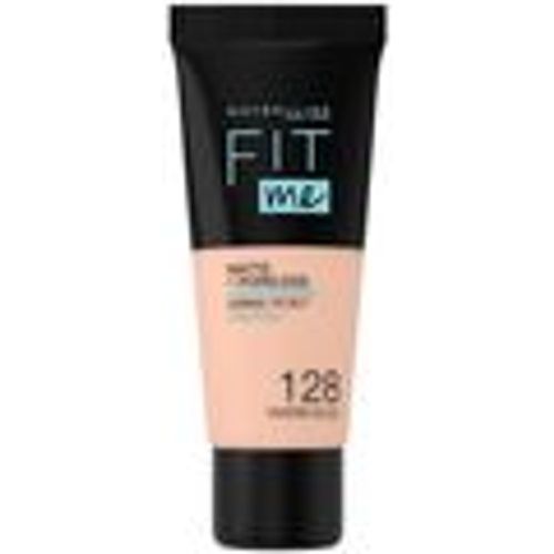 Fondotinta & primer Fit Me Matte+poreless Foundation 128-warm Nude - Maybelline New York - Modalova