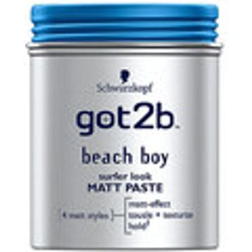 Gel & Modellante per capelli Got2b Beach Boy Matt Paste Surfer Look - Schwarzkopf - Modalova