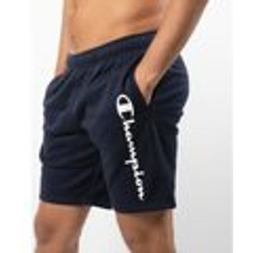 Pantaloni corti Short Uomo Felpati con Scritta - Champion - Modalova