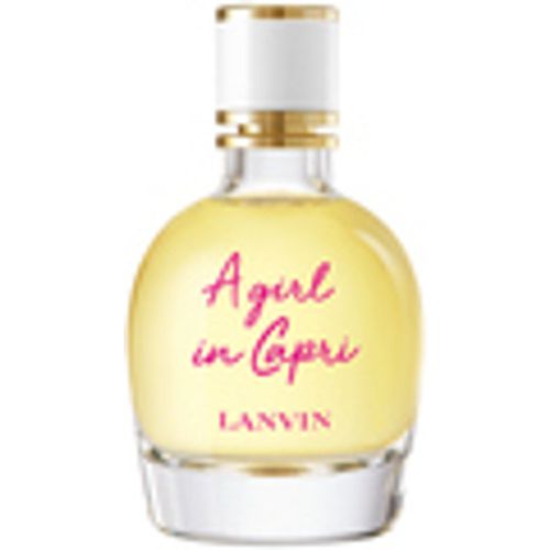 Acqua di colonia A Girl In Capri Eau De Toilette Vaporizzatore - Lanvin - Modalova