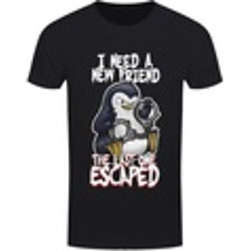 T-shirts a maniche lunghe I Need A New Friend - Psycho Penguin - Modalova