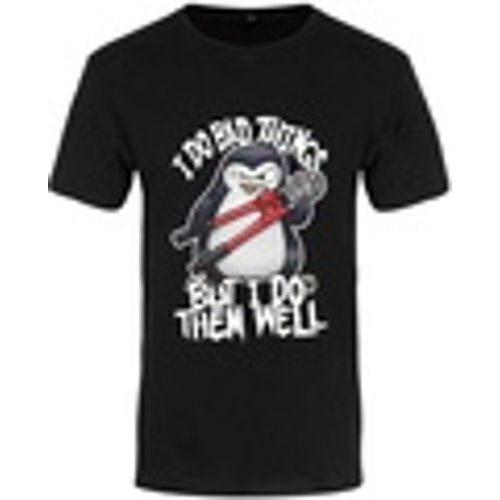 T-shirts a maniche lunghe I Do Bad Things - Psycho Penguin - Modalova